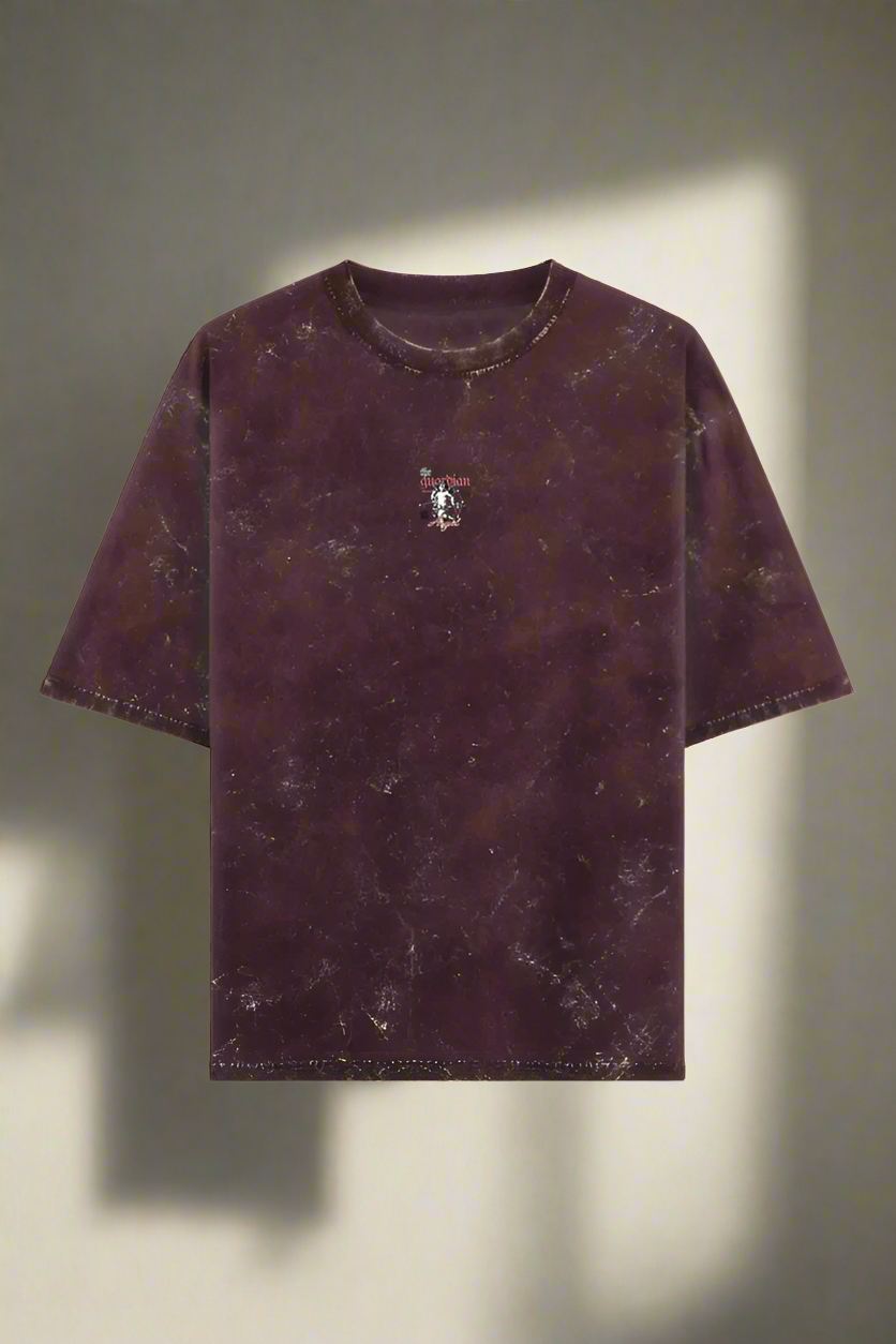 『TEN TEE ACID BROWN L』 Acid Tee Surf Logo Brown - Amnesia Skate Shop
