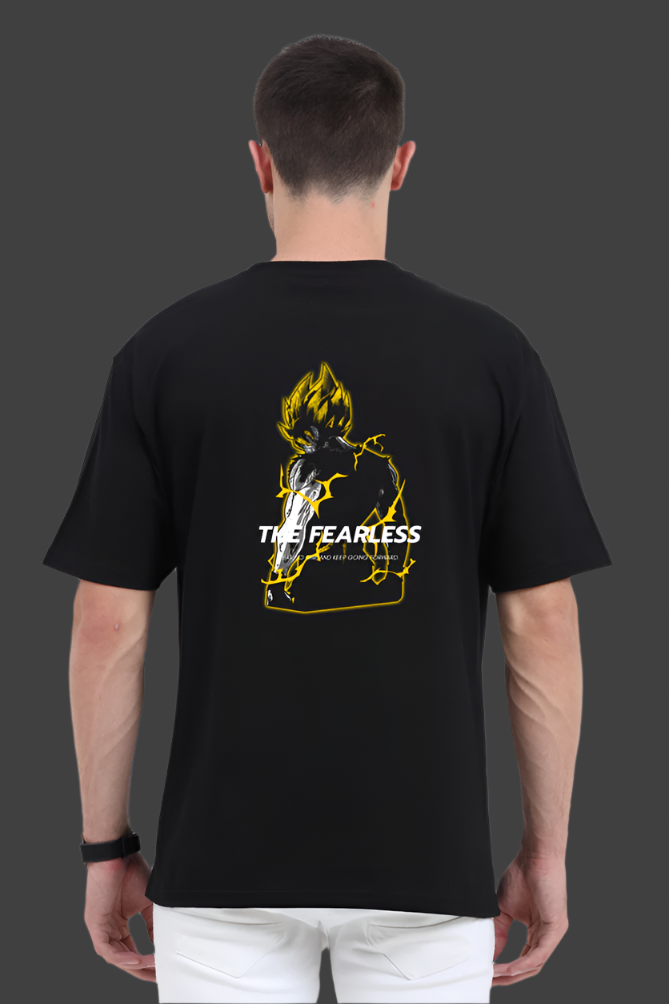 GOKU PRINTED OVERSIZED T SHIRT